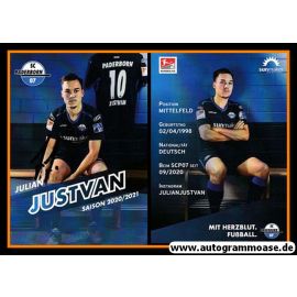 Autogramm Fussball | SC Paderborn 07 | 2020 | Julian JUSTVAN