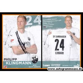 Autogramm Fussball | SV Sandhausen | 2020 | Philipp KLINGMANN