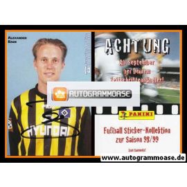 Autogramm Fussball | Hamburger SV | 1998 | Alexander BADE