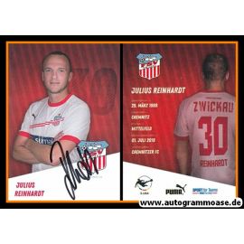 Autogramm Fussball | FSV Zwickau | 2020 | Julius REINHARDT