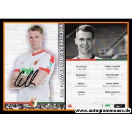 Autogramm Fussball | FC Augsburg | 2016 | Jan-Ingwer CALLSEN-BRACKER