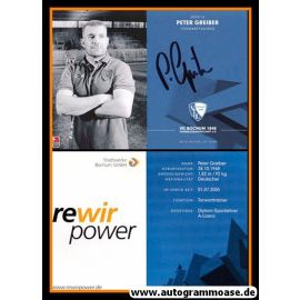 Autogramm Fussball | VfL Bochum | 2009 | Peter GREIBER