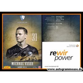 Autogramm Fussball | VfL Bochum | 2010 | Michael ESSER