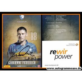 Autogramm Fussball | VfL Bochum | 2010 | Giovanni FEDERICO