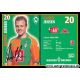 Autogramm Fussball | SV Werder Bremen | 2005 | Daniel JENSEN