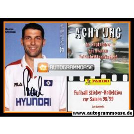 Autogramm Fussball | Hamburger SV | 1998 | Oliver STRAUBE