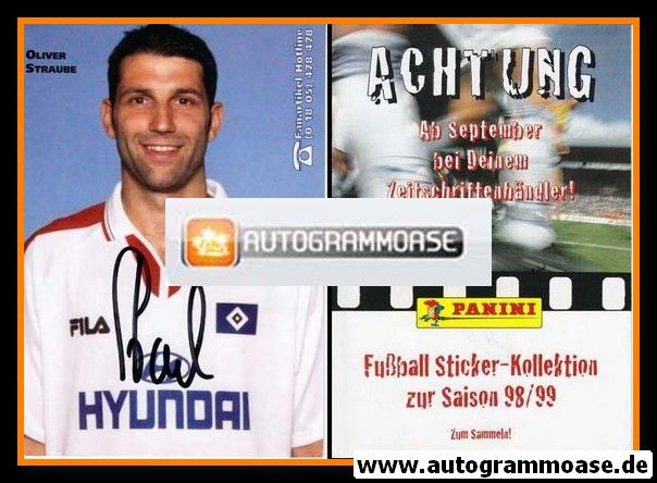 Autogramm Fussball | Hamburger SV | 1998 | Oliver STRAUBE