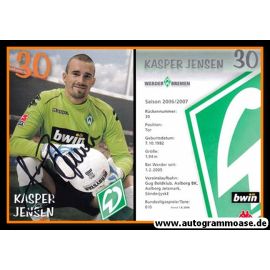 Autogramm Fussball | SV Werder Bremen | 2006 bwin | Kasper JENSEN