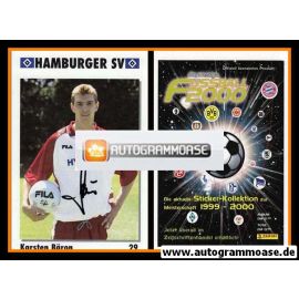 Autogramm Fussball | Hamburger SV | 1999 | Karsten BÄRON