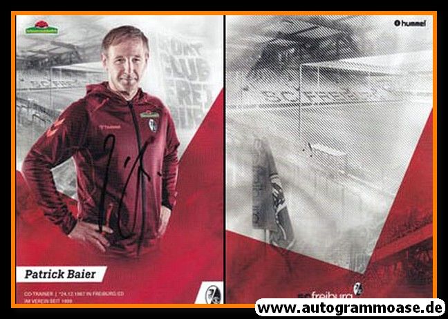 Autogramm Fussball | SC Freiburg | 2019 | Patrick BAIER
