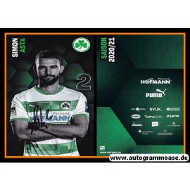 Autogramm Fussball | SpVgg Greuther Fürth | 2020 | Simon ASTA