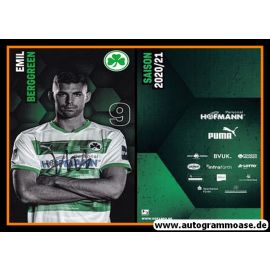 Autogramm Fussball | SpVgg Greuther Fürth | 2020 | Emil BERGGREEN