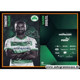 Autogramm Fussball | SpVgg Greuther Fürth | 2020 | Timothy TILLMAN