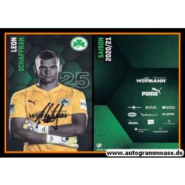 Autogramm Fussball | SpVgg Greuther Fürth | 2020 | Leon SCHAFFRAN