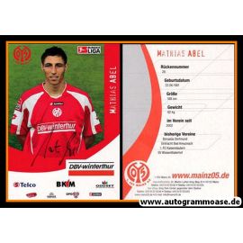 Autogramm Fussball | FSV Mainz 05 | 2006 | Mathias ABEL
