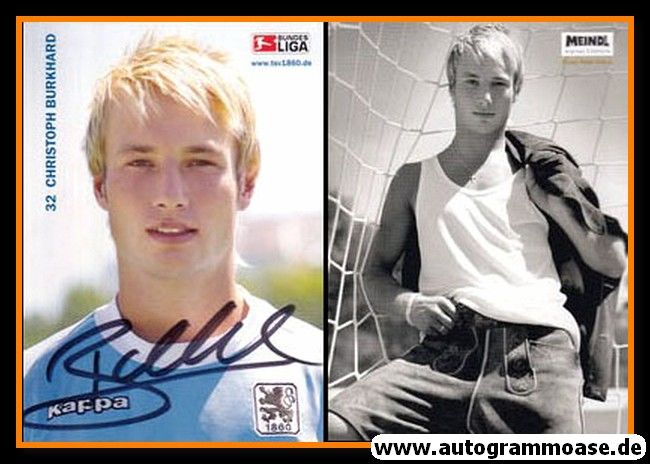 Autogramm Fussball | TSV 1860 München | 2006 | Christoph BURKHARD