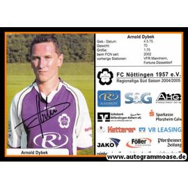 Autogramm Fussball | FC Nöttingen | 2004 | Arnold DYBEK