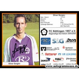 Autogramm Fussball | FC Nöttingen | 2004 | Oliver GORGIEV