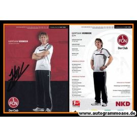 Autogramm Fussball | 1. FC Nürnberg | 2013 | Gertjan VERBEEK
