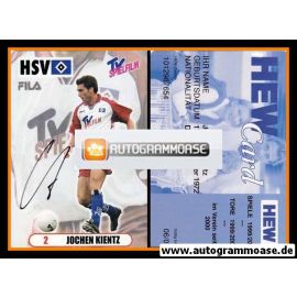 Autogramm Fussball | Hamburger SV | 2000 | Jochen KIENTZ