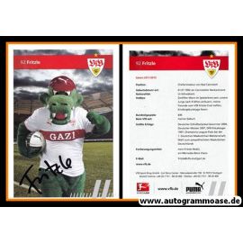 Autogramm Fussball | VfB Stuttgart | 2011 | FRITZLE (Maskottchen)