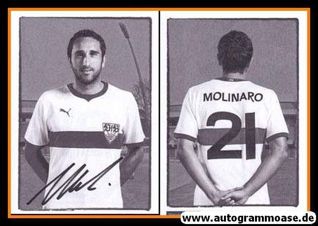 Autogramm Fussball | VfB Stuttgart | 2013 SW | Cristian MOLINARO