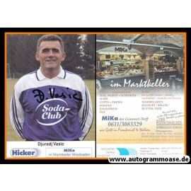 Autogramm Fussball | SV Wehen Wiesbaden | 2001 | Djuradj VASIC