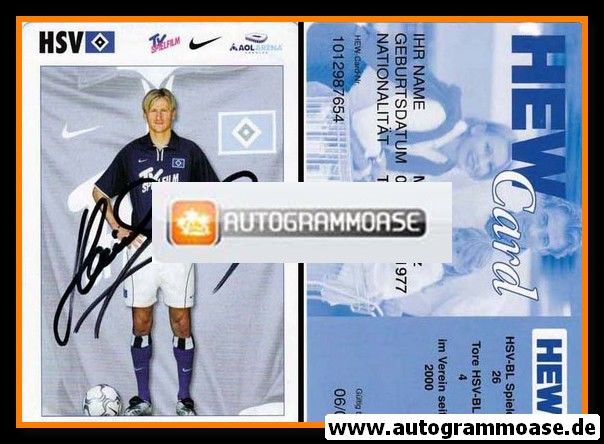 Autogramm Fussball | Hamburger SV | 2001 | Marek HEINZ
