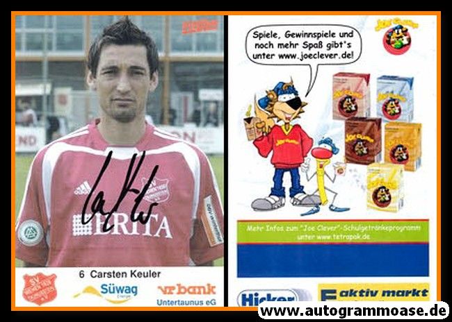 Autogramm Fussball | SV Wehen Wiesbaden | 2002 | Carsten KEULER