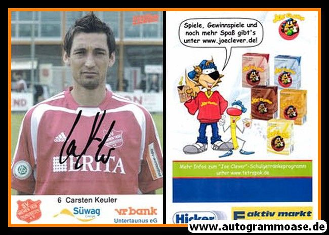 Autogramm Fussball | SV Wehen Wiesbaden | 2002 | Carsten KEULER