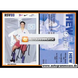 Autogramm Fussball | Hamburger SV | 2001 | Ingo HERTZSCH