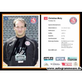Autogramm Fussball | Wuppertaler SV | 2005 | Christian MALY
