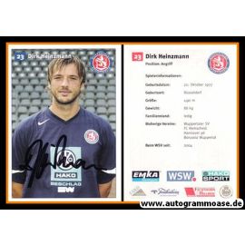 Autogramm Fussball | Wuppertaler SV | 2005 | Dirk HEINZMANN