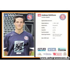 Autogramm Fussball | Wuppertaler SV | 2005 | Andreas KOHLHAAS