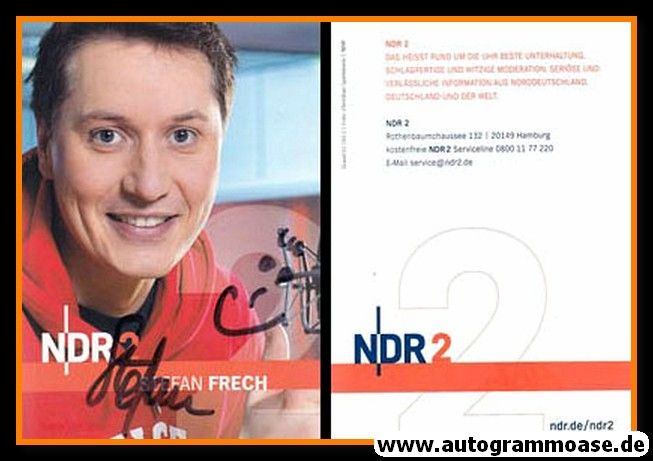 Autogramm Radio | NDR2 | Stefan FRECH | 2013 (Portrait Color)