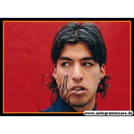 Autogramm Fussball | Uruguay | 2009 Foto | Luis SUAREZ (Portrait Color)