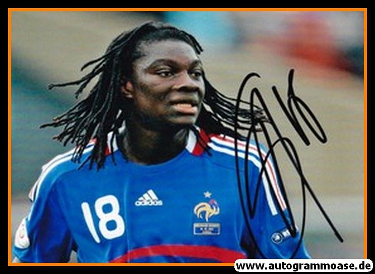 Autogramm Fussball | Frankreich | 2008 Foto | Bafetimbi GOMIS (Spielszene Color)