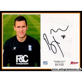 Autogramm Fussball | Birmingham City | 2010 Foto | Ben FOSTER