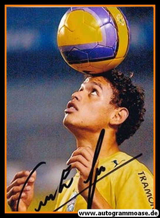 Autogramm Fussball | Brasilien | 2009 Foto | Carlos EDUARDO (Portrait Color)