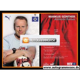 Autogramm Fussball | Hamburger SV | 2006 | Markus GÜNTHER