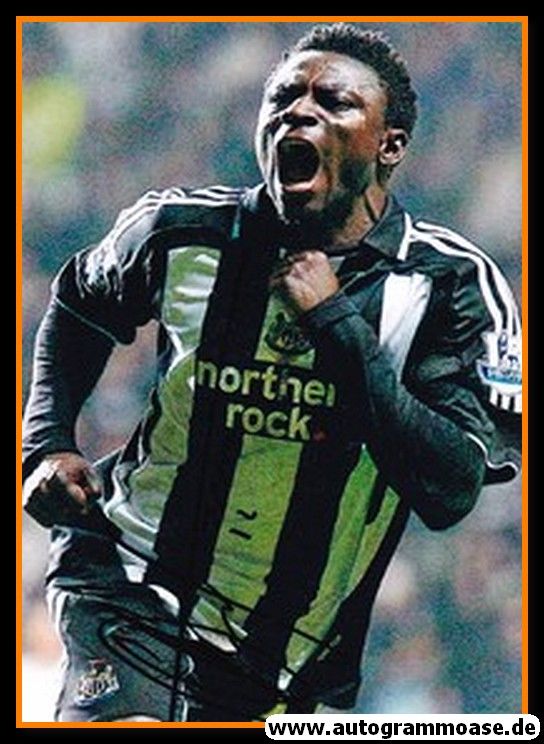 Autogramm Fussball | Newcastle United | 2009 Foto | Obafemi MARTINS (Jubelszene Color)