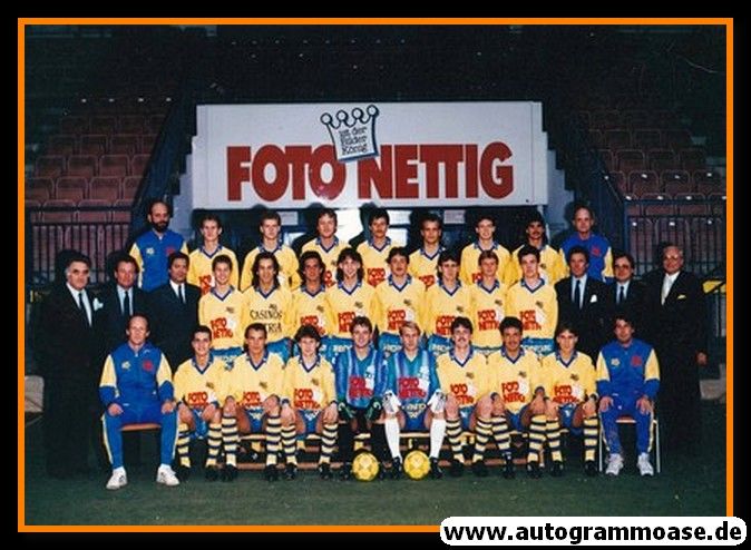 Mannschaftsfoto Fussball | First Vienna FC 1894 | 1980er (Nettig)