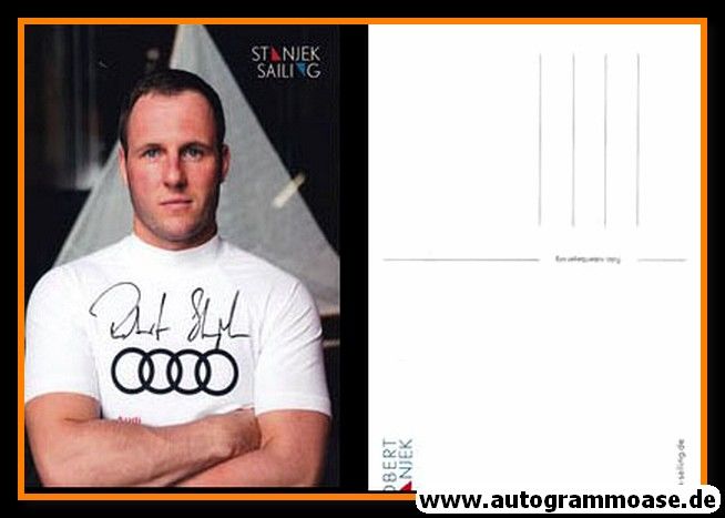 Autogramm Segeln | Robert STANJEK | 2010er (Portrait Color)