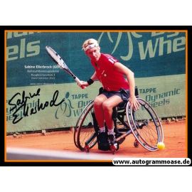 Autogramm Paralympics | Tennis | Sabine ELLERBROCK | 2000er Foto (Spielszene Color)