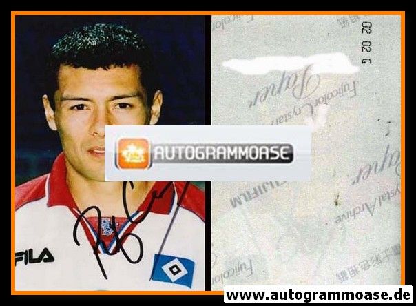 Autogramm Fussball | Hamburger SV | 2000er Foto | Rudolfo CARDOSO (Fila Profil)