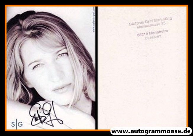 Autogramm Tennis | Steffi GRAF | 2000er (Portrait SW)