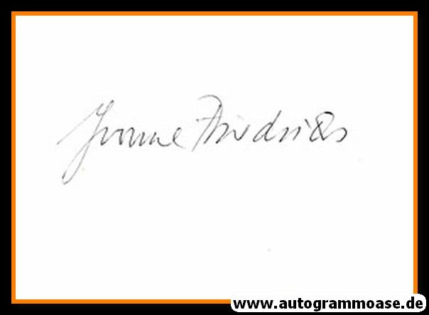 Autograph Literatur | Yvonne FRIEDRICHS (1970er)
