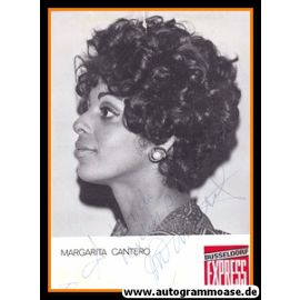 Autogramm Schlager | Margarita CANTERO | 1970er (Portrait SW Express)
