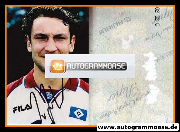 Autogramm Fussball | Hamburger SV | 2000er Foto | Ingo HERTZSCH (Fila Profil)
