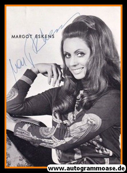 Autogramm Schlager | Margot ESKENS | 1970er (Portrait SW)